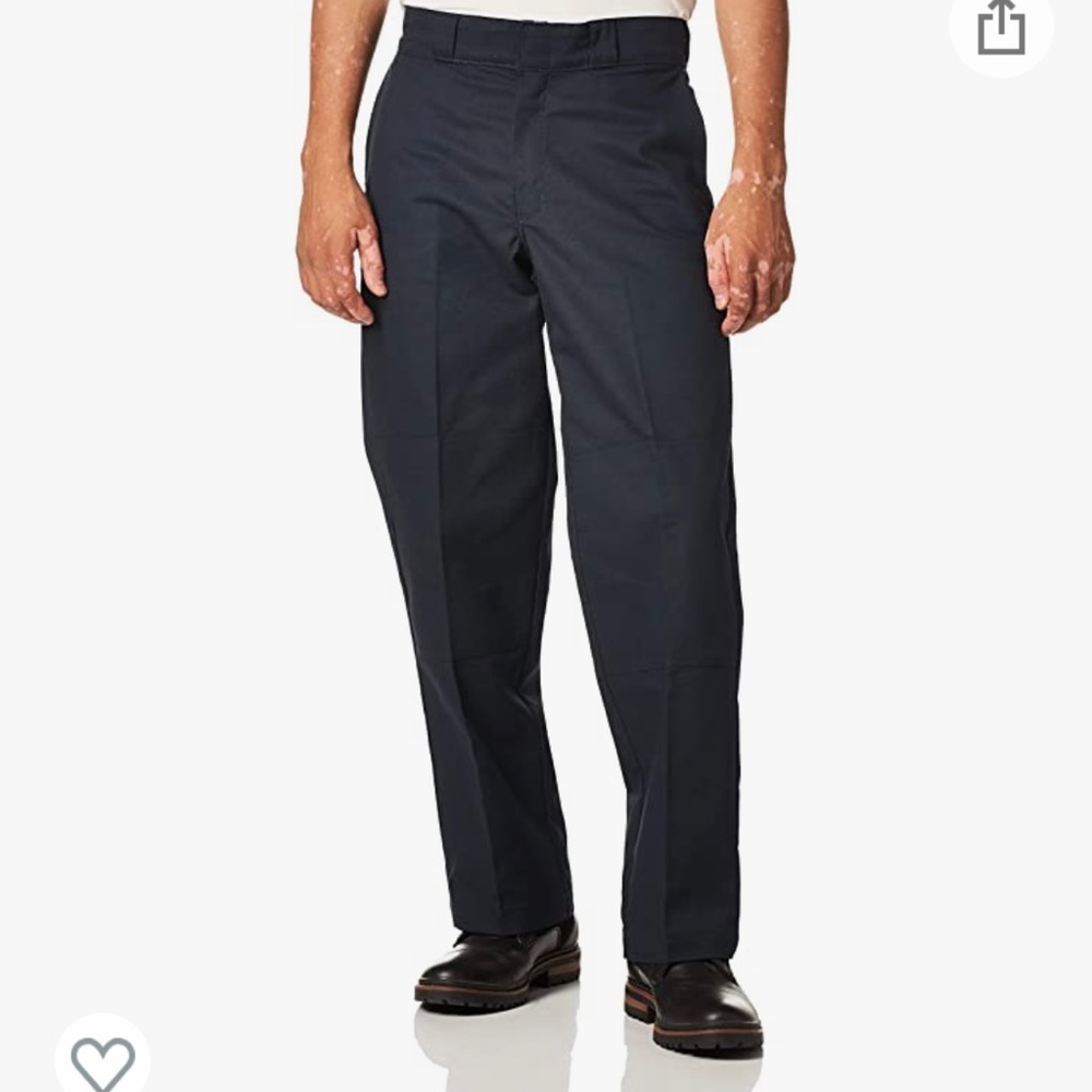 Dickies Men's Flex Double Knee Work Pant                    Dark Navy 36x32